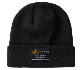 Alpha Industries - Crew Beanie (black)