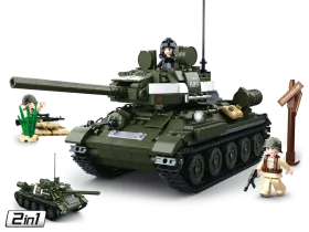 Sluban - WWII Allied Tank Hunter 2in1