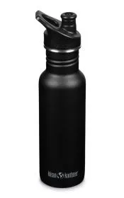 Klean Kanteen - Trinkflasche Classic 532ml Black mit Sport Cap