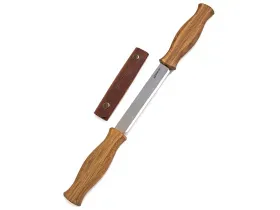 BeaverCraft - DK1S Zugmesser mit Lederscheide