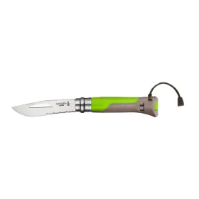 Opinel - Outdoormesser No. 8 (grün)