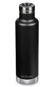 Klean Kanteen - Isolierflasche Classic 750ml  Black mit Pour Through Cap