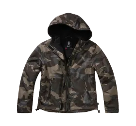 Brandit - Women Frontzip Windbreaker darkcamo