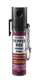 Pepper-Box Pfefferspray - 20 ml, mit Schlüsselanhänger (Nebel)