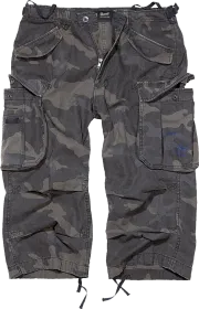 Brandit - Industry Vintage 3/4 Shorts darkcamo