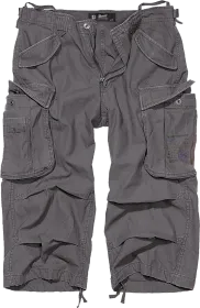 Brandit - Industry Vintage 3/4 Shorts anthracite