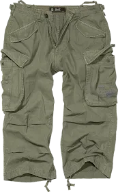 Brandit - Industry Vintage 3/4 Shorts olive