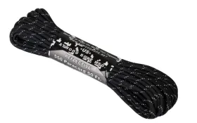 Atwood Rope MFG - 550 Reflective Paracord 15m (schwarz)