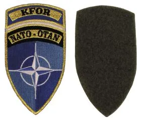 Klettabzeichen, "KFOR", NATO-OTAN, neuw.