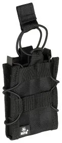 Magazintasche, "Bungee Lock", schwarz