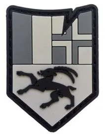 Klettabzeichen Graubünden Tactical - black