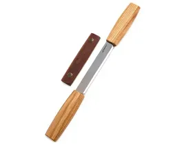 BeaverCraft - DK2S Zugmesser mit Lederscheide
