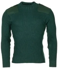 Belg. Kommando Pullover, grün, neuwertig