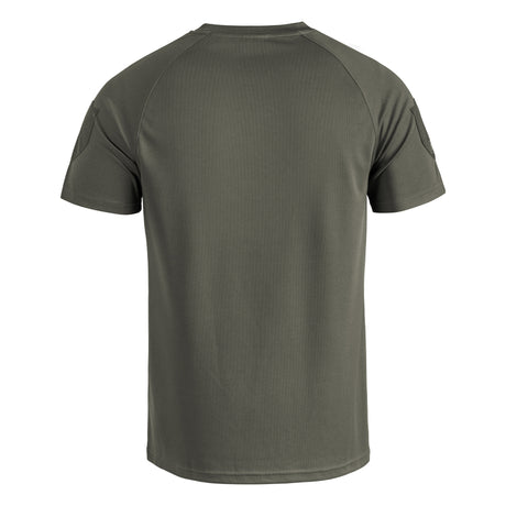 T-Shirt, Raglan, Olive, Kurzarm, Mesh