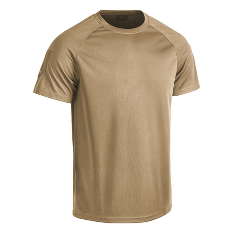 T-Shirt, kurzarm, Rundhalsausschnitt, khaki, Mesh-Gewebe