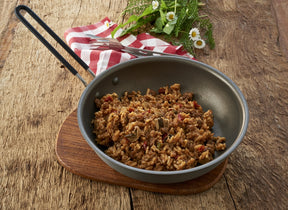Rindfleisch Stroganoff mit Reis