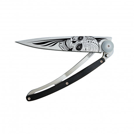 Klappmesser - Tattoo Totenkopf grau 37g