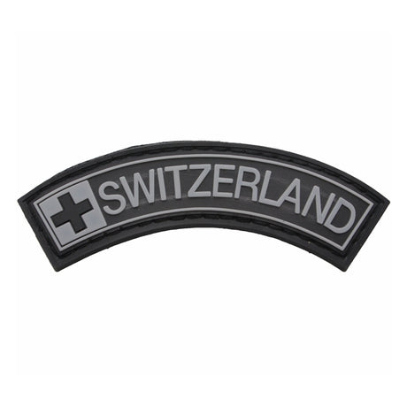 Klettabzeichen Switzerland - black