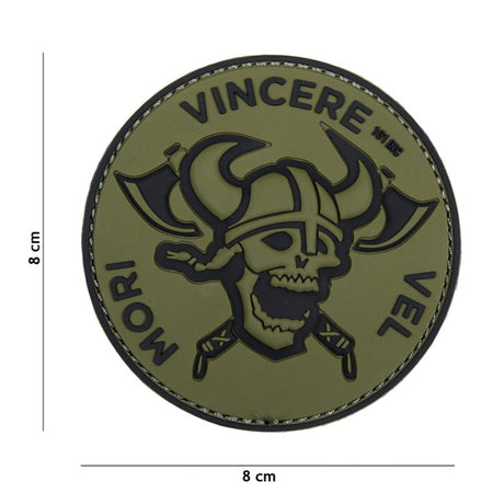 Klettabzeichen Mori Vincere Vel  - grün
