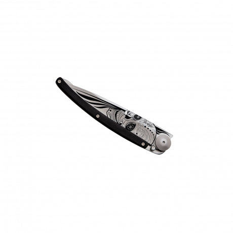 Klappmesser - Tattoo Totenkopf grau 37g
