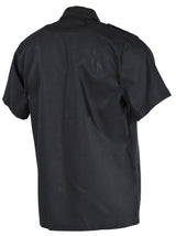 US Hemd, kurzarm, schwarz