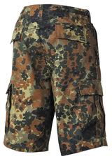 US Bermuda, BDU, flecktarn, mit Seitentaschen