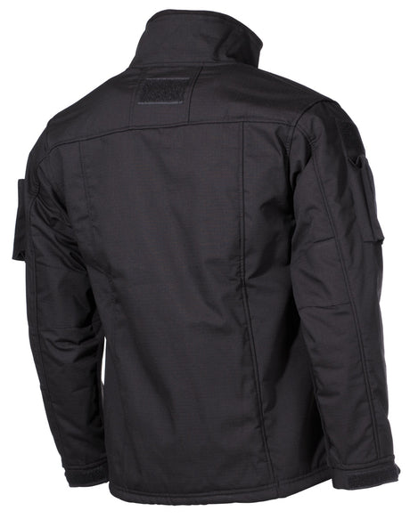Fleece-Jacke, "Combat", schwarz