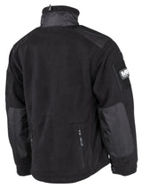 Fleece-Jacke, "Heavy-Strike", schwarz