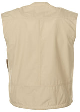 Outdoor Weste, khaki, Microfaser