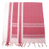 Halstuch, "Shemagh", rot-weiss