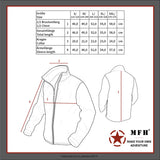 US Kinder-Polarjacke, N2B, oliv, Kapuze mit Fellkragen