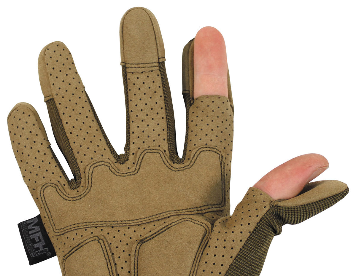 Tactical Handschuhe, "Action", coyote tan