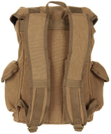 Rucksack, Canvas, "PT", braun