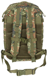 US Rucksack, Assault II, flecktarn