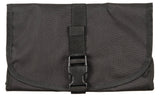 Waschzeugtasche, schwarz, rollbar