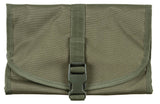 Waschzeugtasche, oliv, rollbar