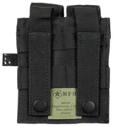 Magazintasche, 2-fach, klein, "MOLLE",schwarz