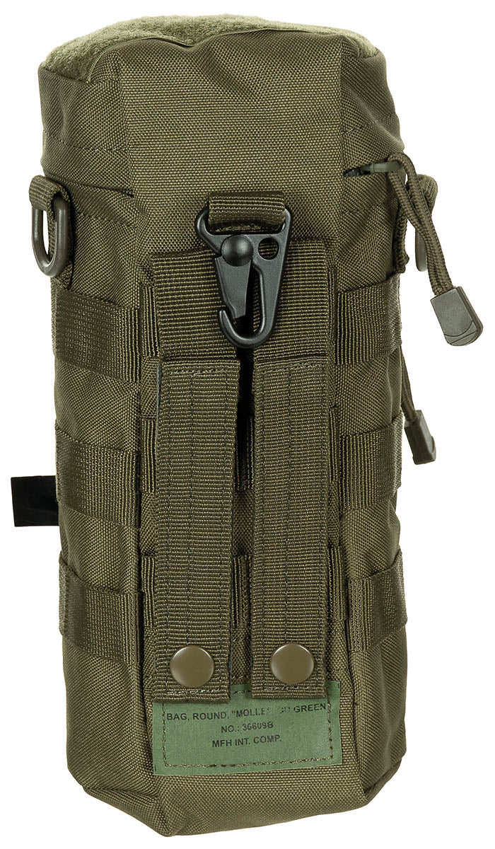 Tasche, rund, "MOLLE", oliv