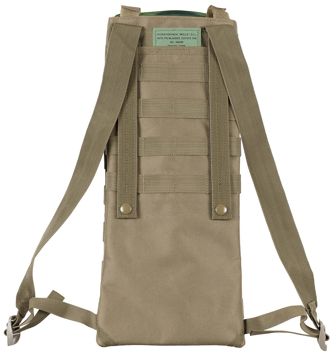 Trinksystem, "MOLLE", 2,5 l, mit TPU-Beutel, coyote tan