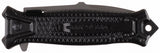 Klappmesser, "Snake", Einhand, schwarz, Metallgriff