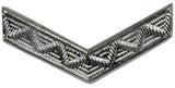 CZ/SK Metallabzeichen, silber, "Militärakademie Typ II",neuw.
