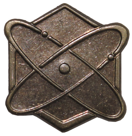 CZ/SK Metallabzeichen, bronze, "Wissenschaftler", neuw.
