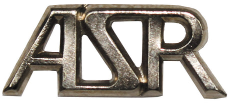 CZ/SK Metallabzeichen, silber, "ASR", neuw.