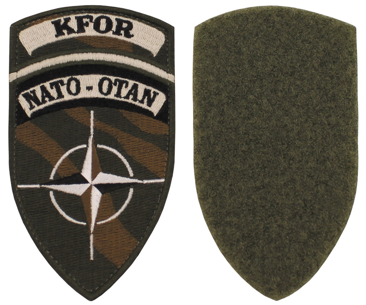 Klettabzeichen, "KFOR", NATO-OTAN, neuw.