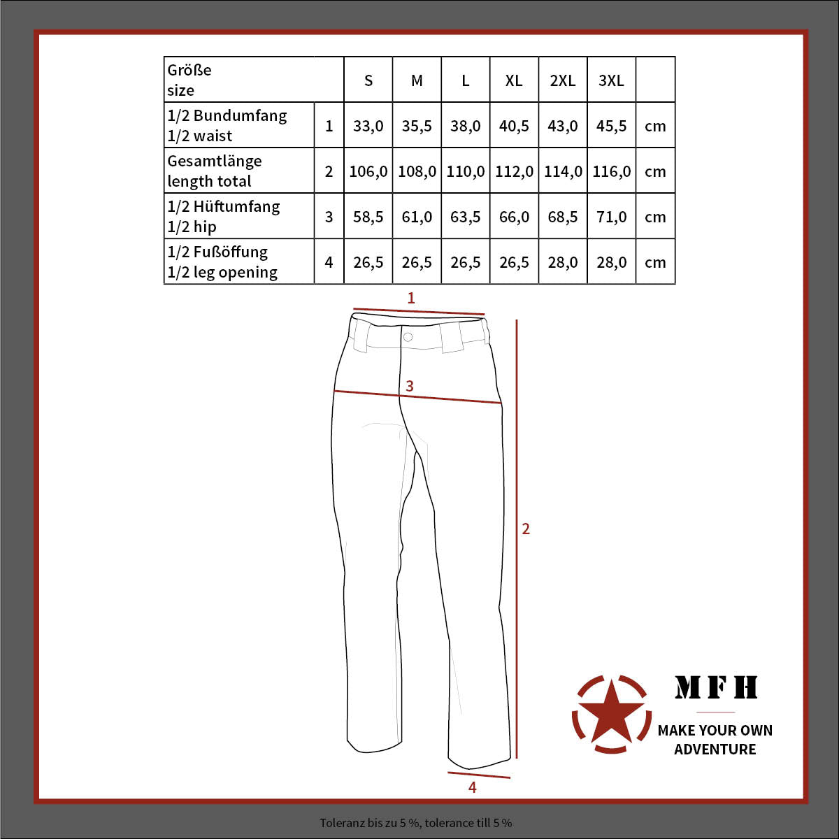 Outdoorhose, Poly Tricot, oliv