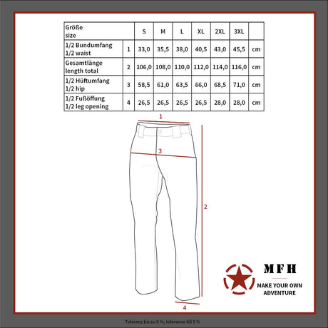 Outdoorhose, Poly Tricot, oliv