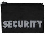 Abzeichen,"Security", klein, 17 x 11 cm, mit Reissverschluss