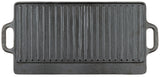 Grillplatte, Gusseisen, 2 Griffe, ca. 50 x 23 x 1,5 cm