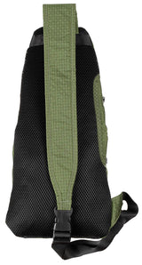 Tasche, Rucksack, Kleidung, Mantel, Rucksack, Schultergurt, Mesh-Back, Grünes Muster, Klettverschluss