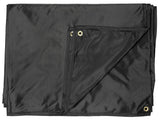 Mehrzweckplane, "Tarp", schwarz, ca. 300 x 300 cm